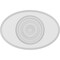 Ekena Millwork Standard Dalton Bullseye Rosette with Beveled Edge, 7"W x 4 3/4"H x 3/4"P ROSP070X048X075DAL03 - alternate 4